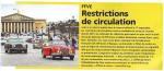 Restriction ciculation AUTORETRO Déc2020